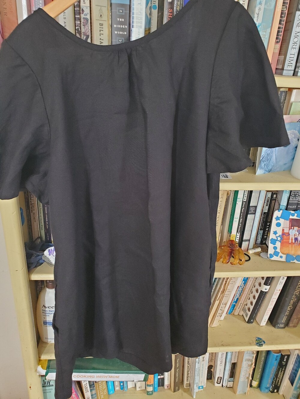 Not Perfect Linen Black Mari Dress M/L NWOT